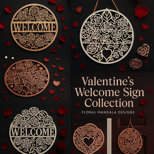 Valentine's Welcome Sign Collection